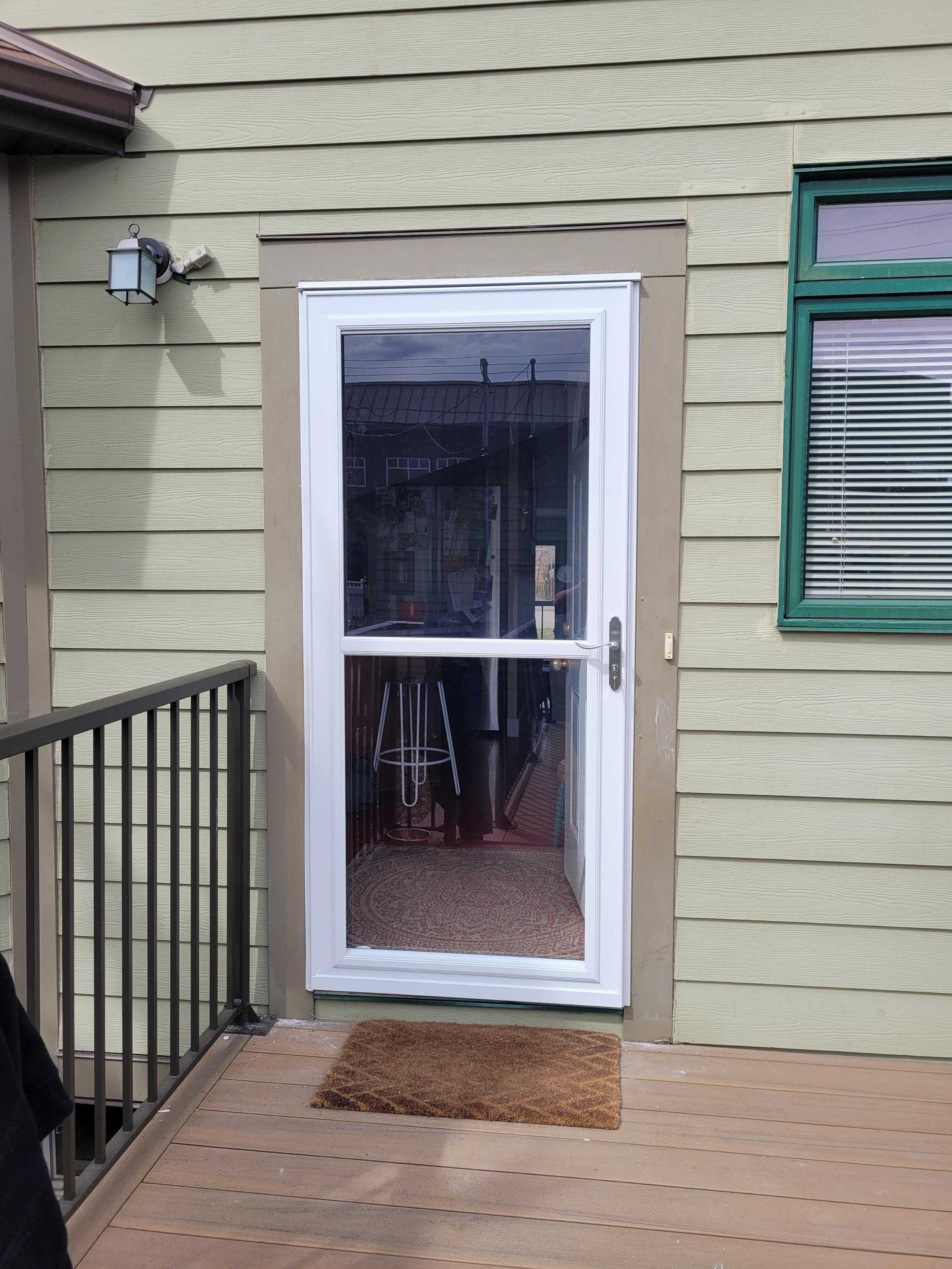 storm door installations calgary